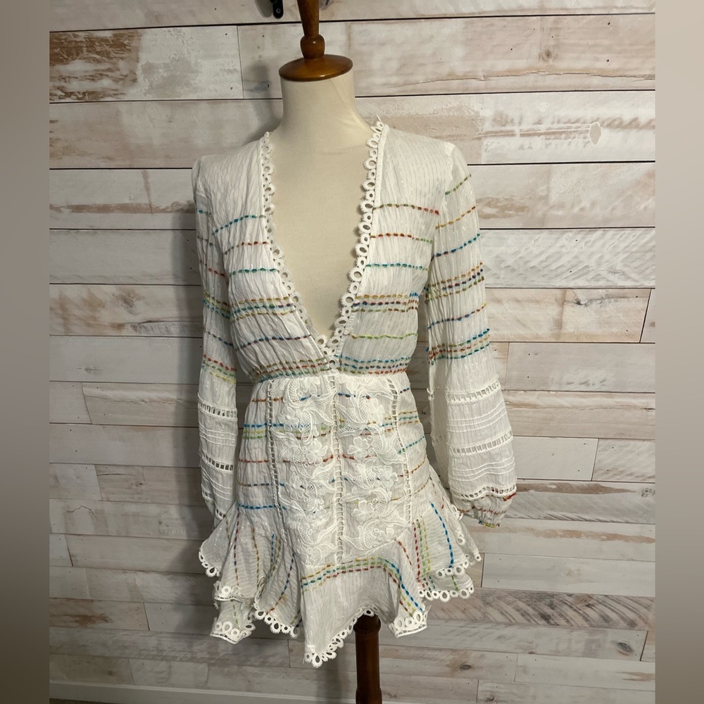 NWOT Revolve size XS Herman & Nandita Thea mini dress - Picture 5 of 13